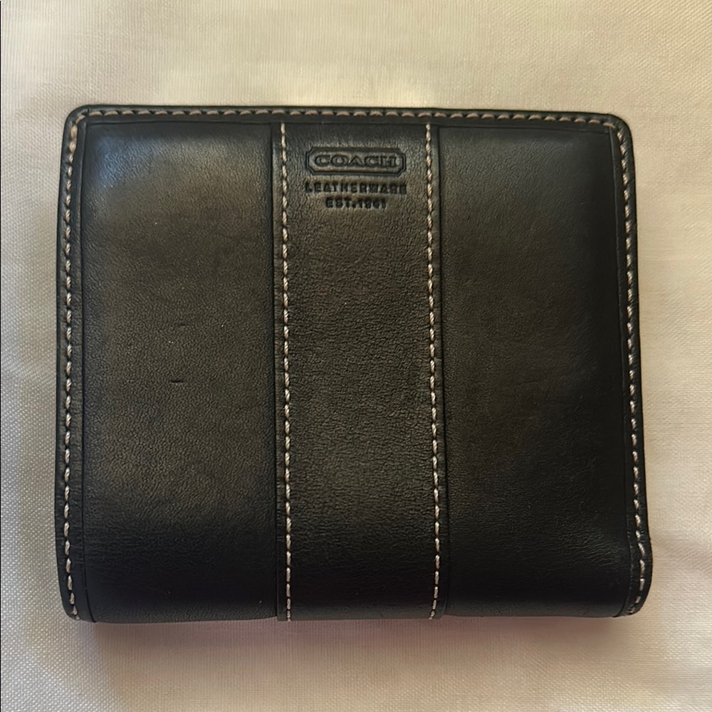 *SOLD* Coach Black Leather Wallet